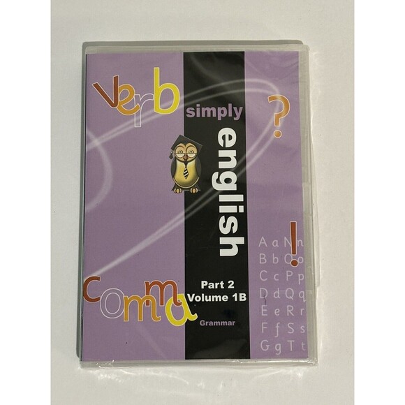 Simply Eng. Part 2 Vol. 1B DVD Simply Maths Study Program Brand New/Sealed 2006 - Picture 1 of 4